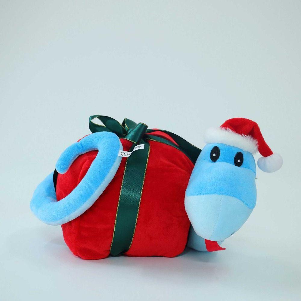 Simulation Christmas Snake Doll Fluffy Snake Plush Toy  Birthday Gift