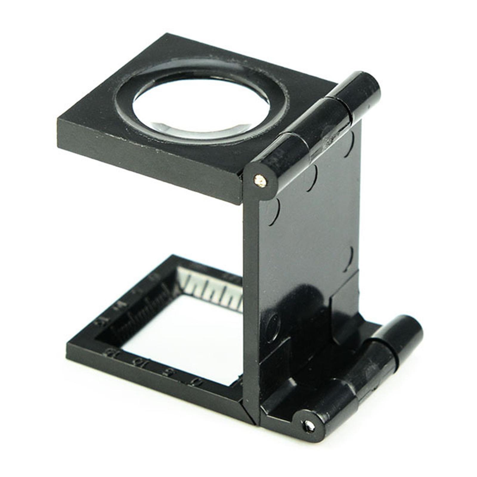 

Compacted Foldable Magnifier 44x30x12mm Folded Size 8x Magnification 63mm Focal Length Suitable for Easy Carrying Anywhere 1