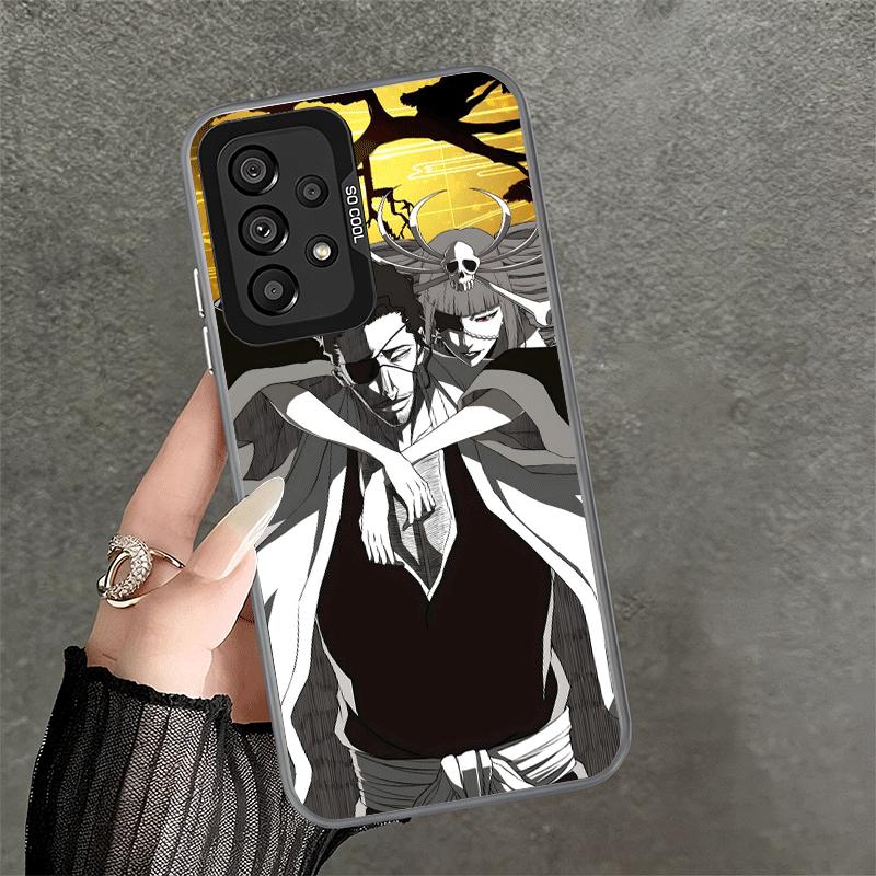 Bleach Kyoraku Shunsui Shockproof Phone Case for Samsung A17 A16 A15 A14 A37 A57 A36 A56 A26 A35 A55 A25 A34 A54 A24 A13 A23 A33