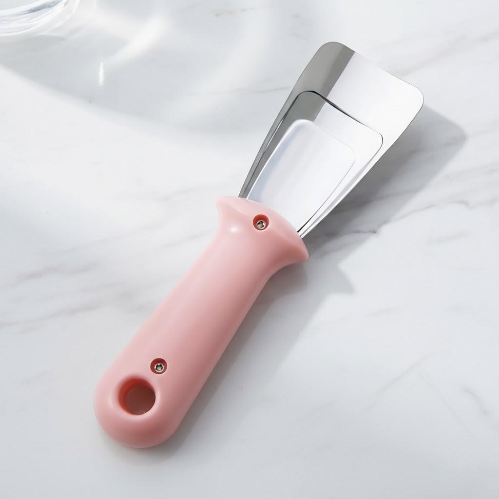 Stainless Steel Deicing Shovel Scraper Ice Remover Tool Kitchen Gadget Freezer Scraper Scraping Tool for Home