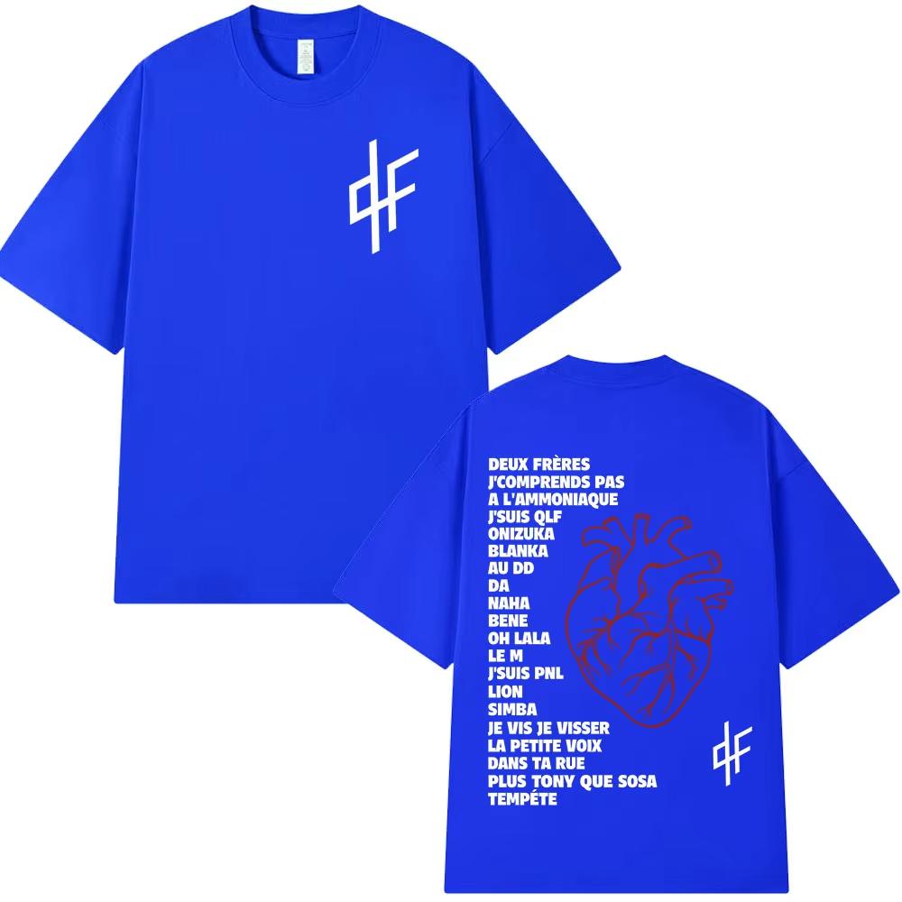 Rapper PNL Le Monde Chico Alubm graphics 100Cotton music Tshirt Men 2026 New Summer Hip hop unisex Short sleeve shirt fan gifts