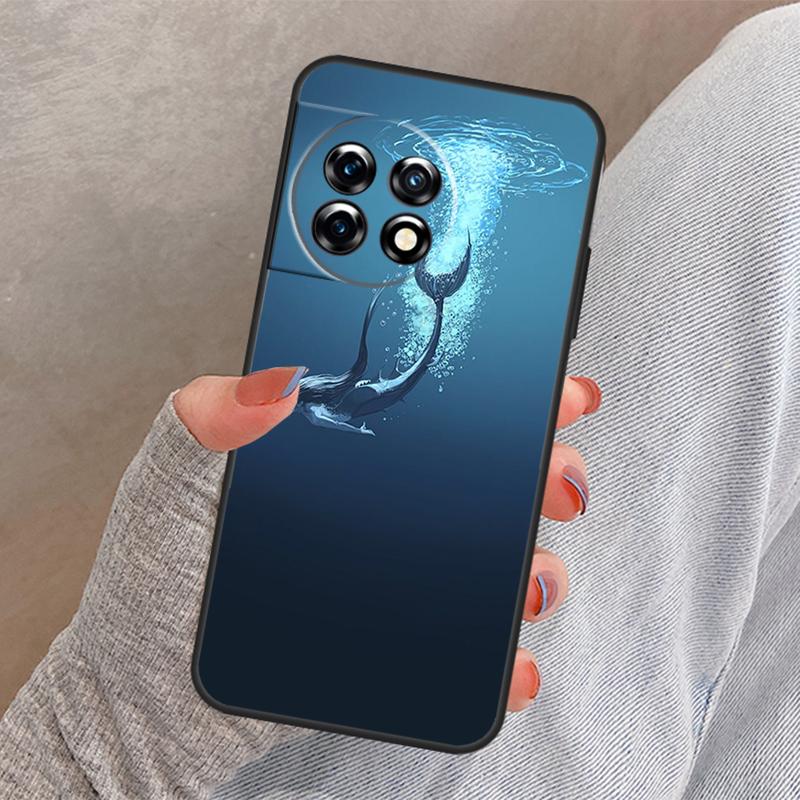 Mermaid Cover For OnePlus Nord CE 4 2 3 Lite N10 N20 N30 OnePlus 13 12 11 10 Pro 12R 13R 10T 8T Case