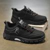 New Men's Sports Hiking Shoes 2025 Men's Anti Slip Training Shoes Leather Outdoor Oversized 48 Autumn Hiking and Jogging Shoes