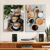 Coffee Posters Kitchen Decorative Painting Nordic Cafe Decor Pictures for Dining Room Wall Art Canvas Prints Cuadro No Frame