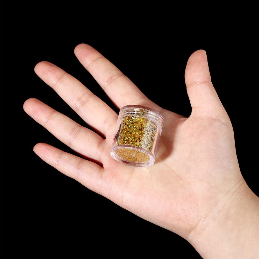 10ml/Box Glitter Epoxy Resin Fillings Mix Colorful Glitter Sequins Materials for DIY Epoxy Resin Mold Crafts Nail Art Fillers