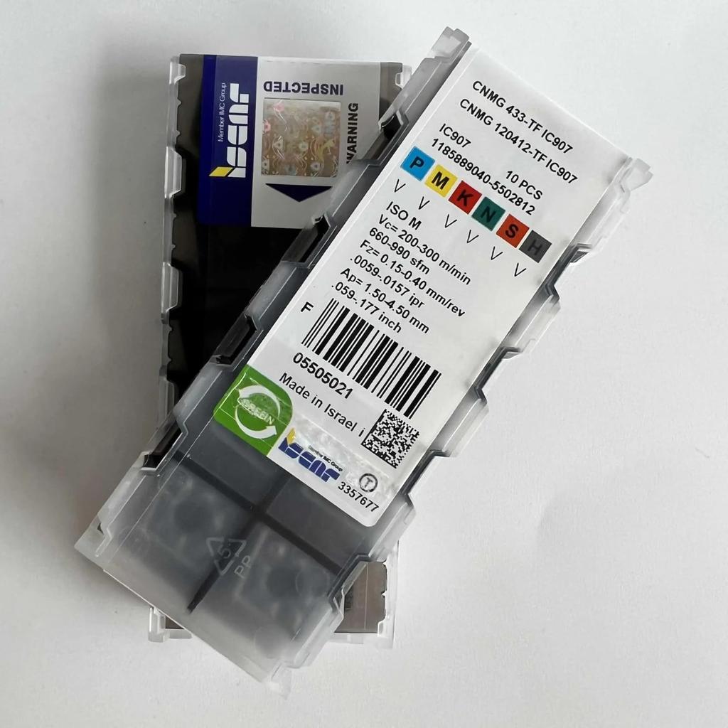 CNMG120412-TF IC907 /Industrial indexable Carbide Inserts 10 PCS