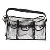 Transparent Shoulder Handbag Storage Large Capacity for Work Travelling Makeup Products Tissue