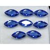 8 PCS Natural Blue Sapphire 4-6 Ct Marquise 7x5 mm Loose Gemstone Lot CERTIFIED MULTTIQ124