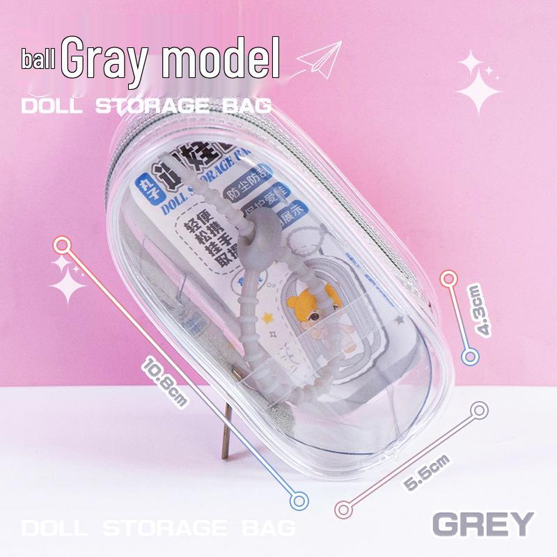

Mini Stroller Bag for Anime Convention - Plush Cotton Ita Bag with PVC Star Doll Support