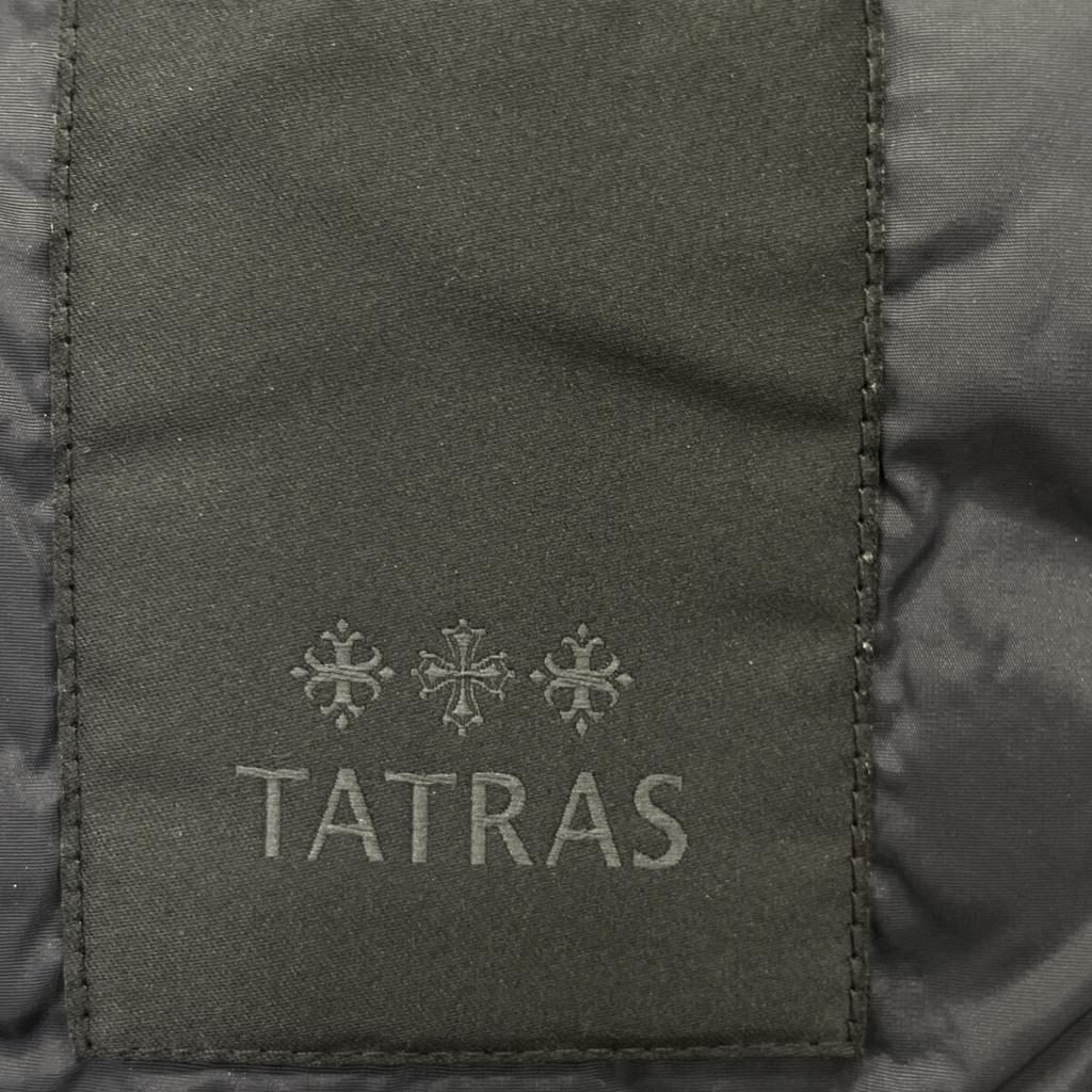 TATRAS MTK19A4157 FAEDO Navy Hooded Down Jacket coat 2 blackUsed