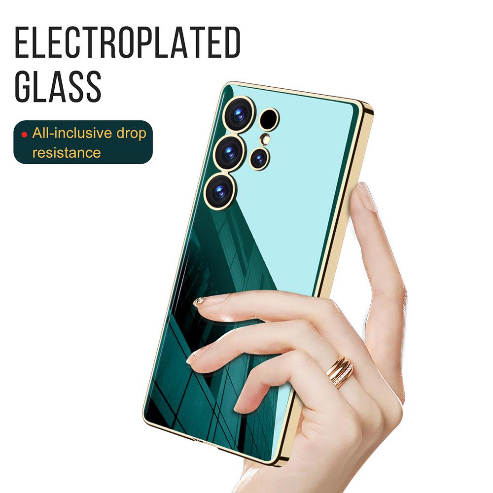 Samsung S25 Ultra Electroplated Soft Phone Case - Drop-Proof Protective Cover