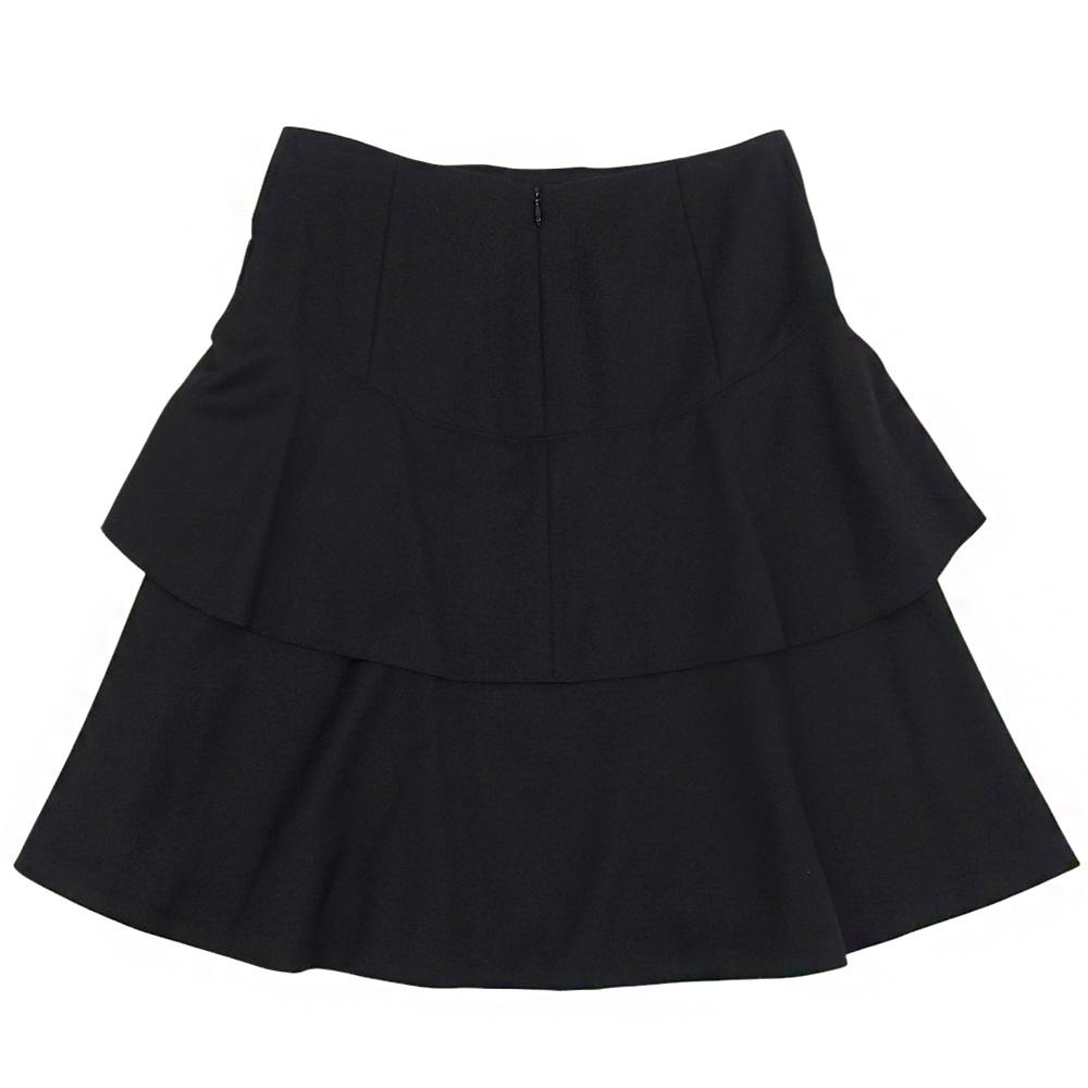 Chanel Excellent Condition Tiered Skirt for Women, Black, Size 36, 06A, P29380V19448 Skirt 36 blackUsed