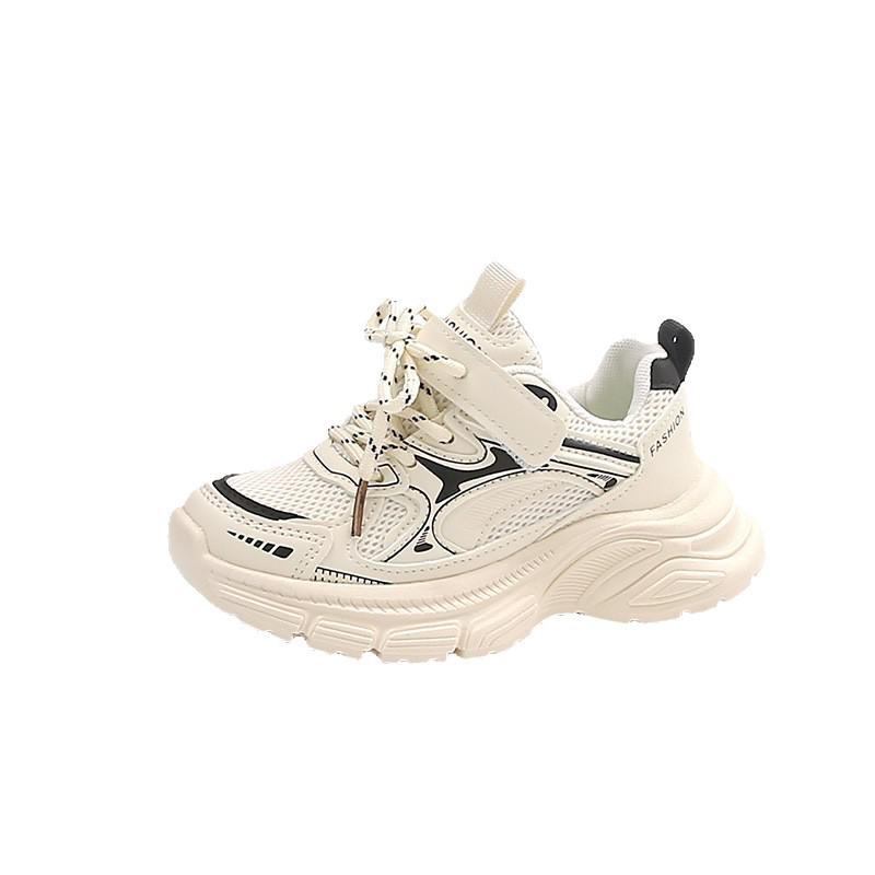 2026 Sonbahar Kadın Gümüş File Nefes Alabilen Boy Uzatan Kalın Tabanlı Günlük Spor Ayakkabı (Baba Ayakkabıları)