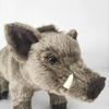 Vicious African Pig Plush Toy Frightening Wild Boar Stuffed Animal Dolls Ideal Birthday Gifts For Boys Decoration