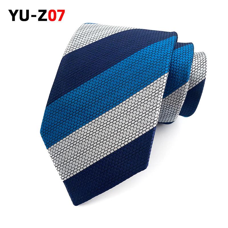 2025 New British Gentleman Stripe Men's Tie Suit Street Style Combo