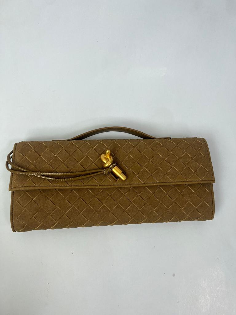 Herbst und Winter 2025 matte gewebte Tasche Abendtasche Wind Hand lang Mode