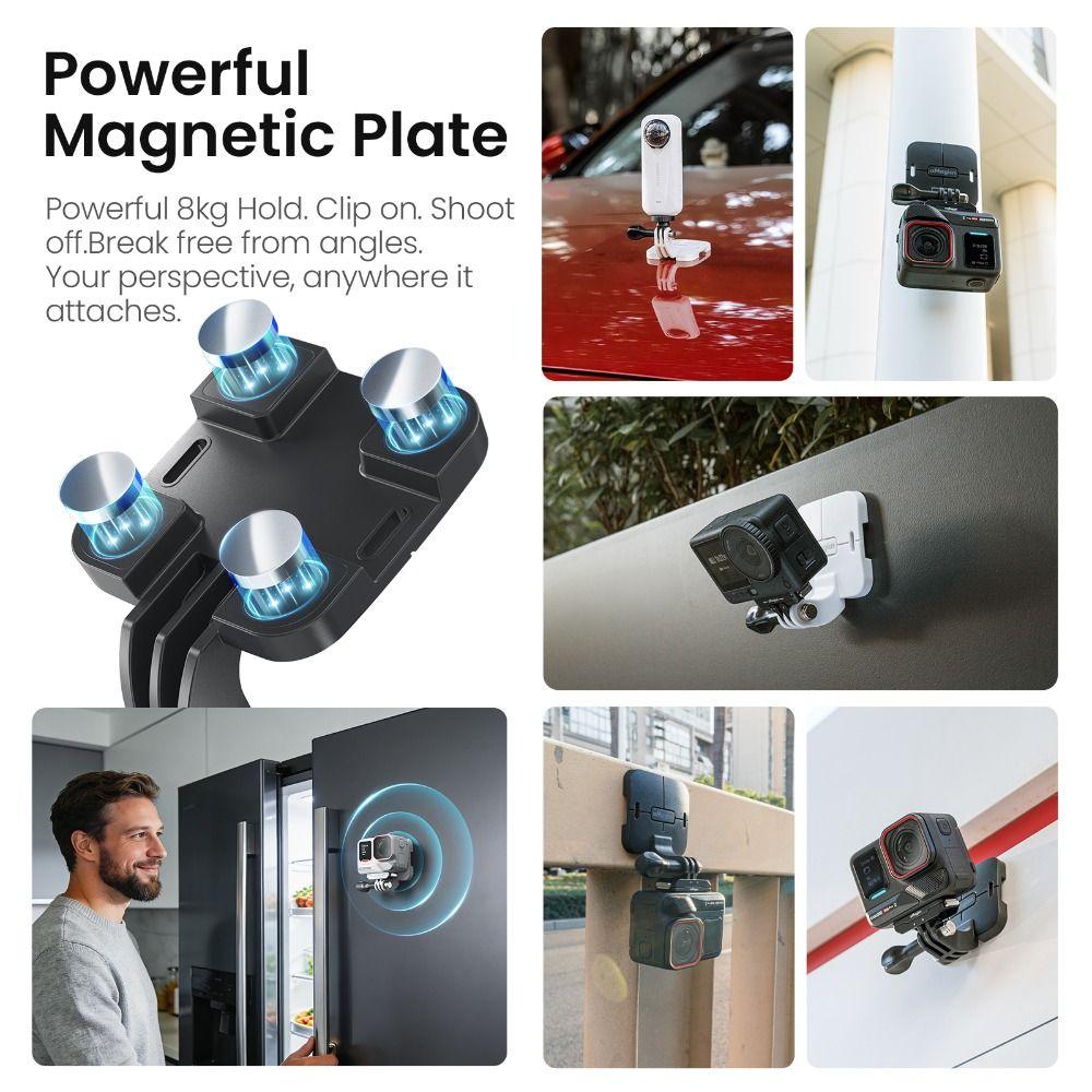 Stabiler Kamera-Halsständer Kamera-POV-Halterung für Insta360/DJI Osmo/GoPro Action-Kamera Zubehör