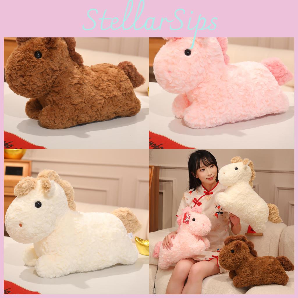 Pony Plush Toy With Pp Cotton Filling For Kids And Collectors