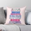 Bront Sisters Book Stack Square Pillowcase Polyester Linen Velvet Printed Zip Decor Pillow Case Room Cushion Cover
