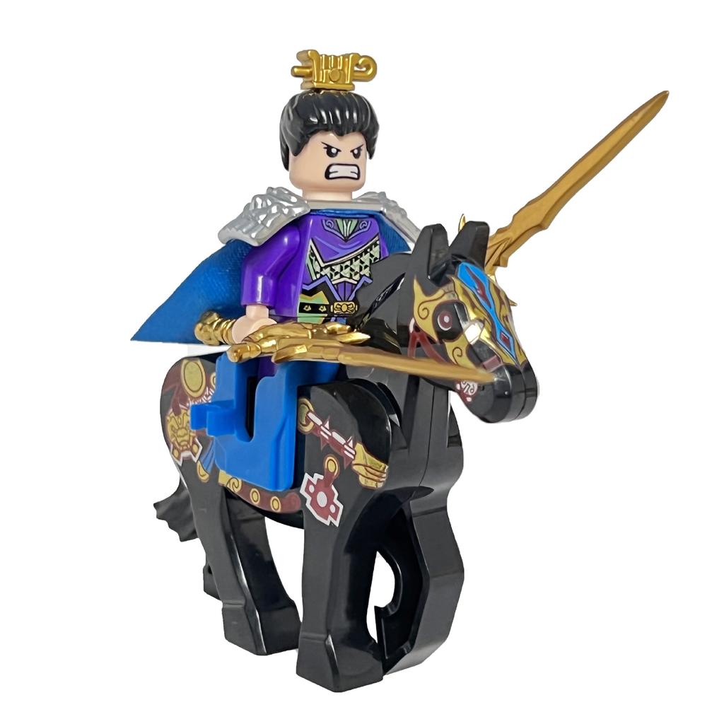 Three Kingdoms Xiaoxia Series Ancient Chinese Generals And Soldiers Doll Children'S Assembled Building Block Toy