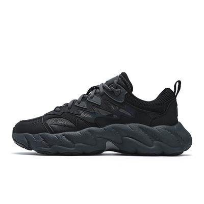 Fern 2 Fern Sneakers 2.0 Abrasion Resistant, Breathable, Lightweight Low Top Casual Shoes Men's Black F12M531101FBK