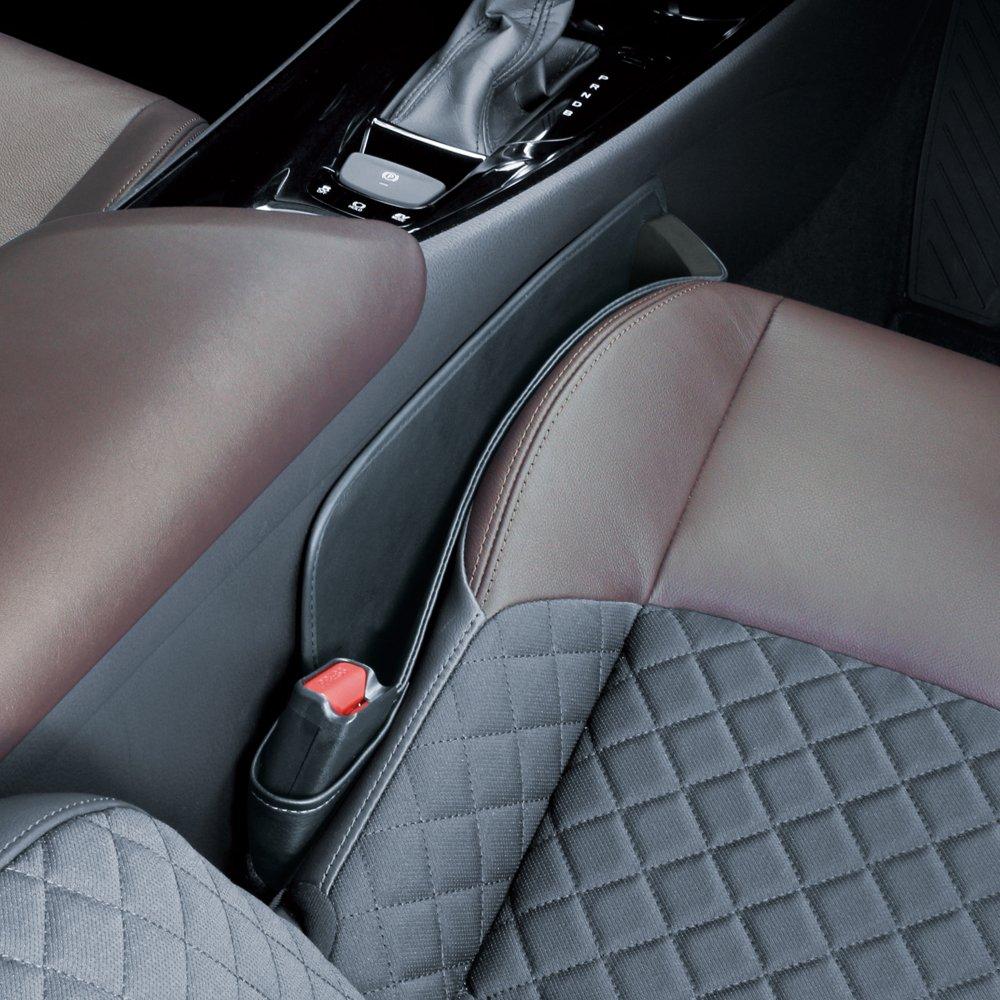 Tsuchiya Yac Storage Seat Side Pocket for the for Toyota Vehicle-Specific Pocket, Driver's Side, Black, SY-C9, C-HR