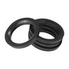 ACROPIX Hub Center Ring 73.1-54.1mm Universal Black 4pcs