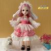 1 Set Attractive Eyes 30cm Bjd Doll with Clothes Princess Makeup Ball Joint Doll  Toddler