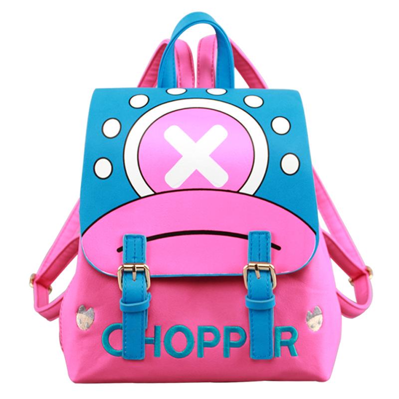 Outdoor PU Casual Cross-Border Student Backpack 25x14x26 cm