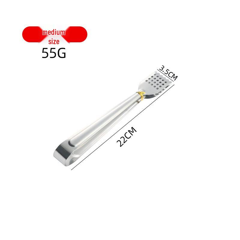 ZISIZ Stainless Steel Korean BBQ Tongs