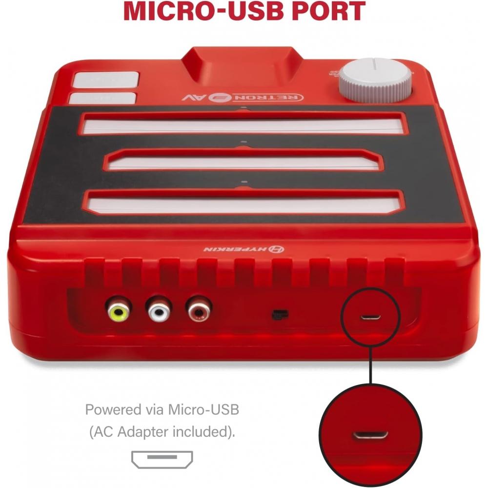 HyperkIn Retron 3 Av Console Red   Nes  sNes  geNesis  Compatible Retro All In 1