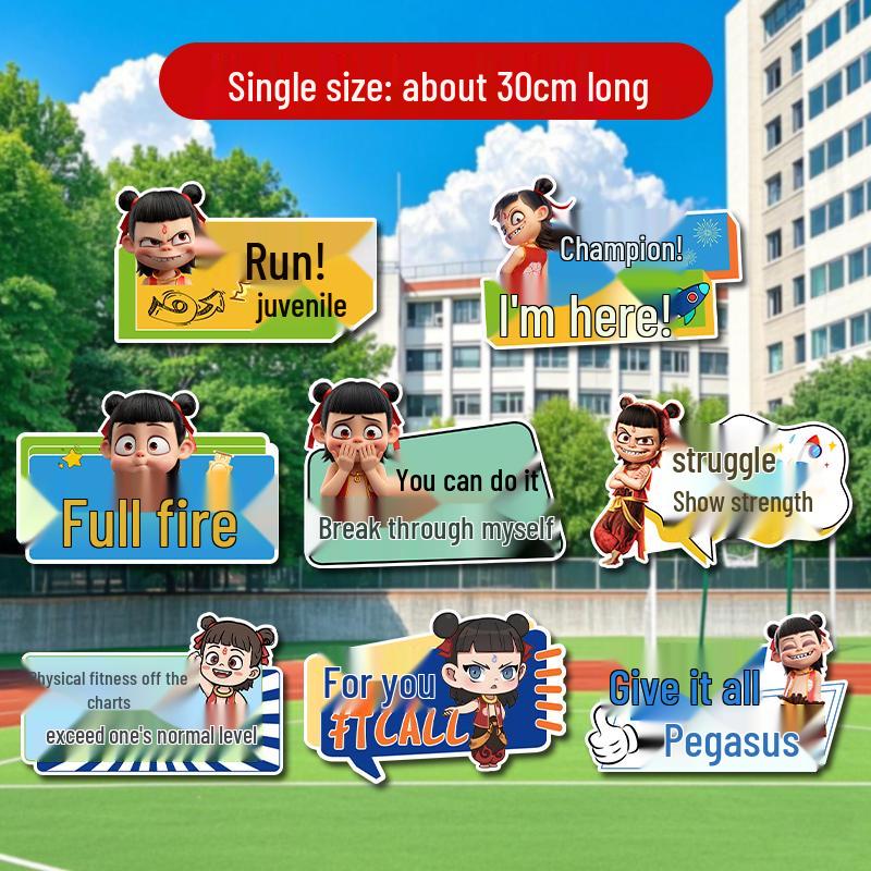 Inflatable Cheer Sticks for School Sports Events and Ceremonies