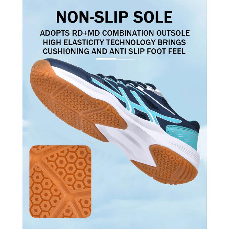 New High Quality Women Men Table Tennis Shoes Mesh Breathable Outdoor Fitness Badminton Sports Shoes