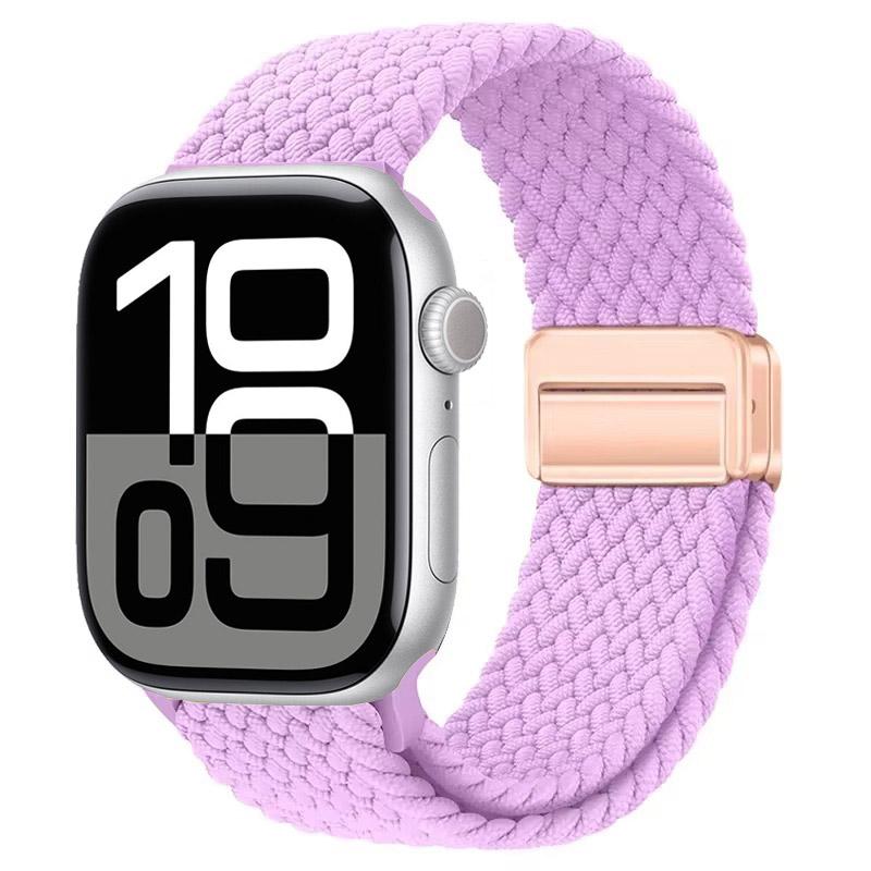 Nylon Strap for Apple Watch 10 46mm 42mm/Ultra 2 49mm 9 8 7 Breathable Watchband iwatch Series 6 5 4 SE 44mm 40mm 45mm 41mm Band