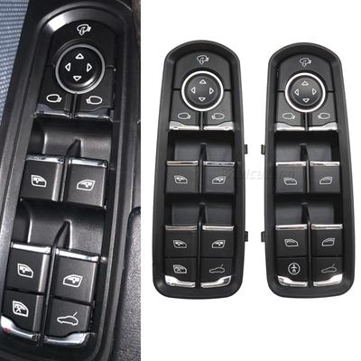 7PP959858AEDML 7PP959858RDML 7PP959858MDML Botón Interruptor Elevalunas Eléctrico Delantero Izquierdo Para Porsche Cayenne Macan Panamera 2011-2017
