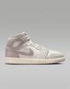 IB7010-001 Nike Air Jordan 1 Mid Light Iron Ore Enigma Stone (Women's)
