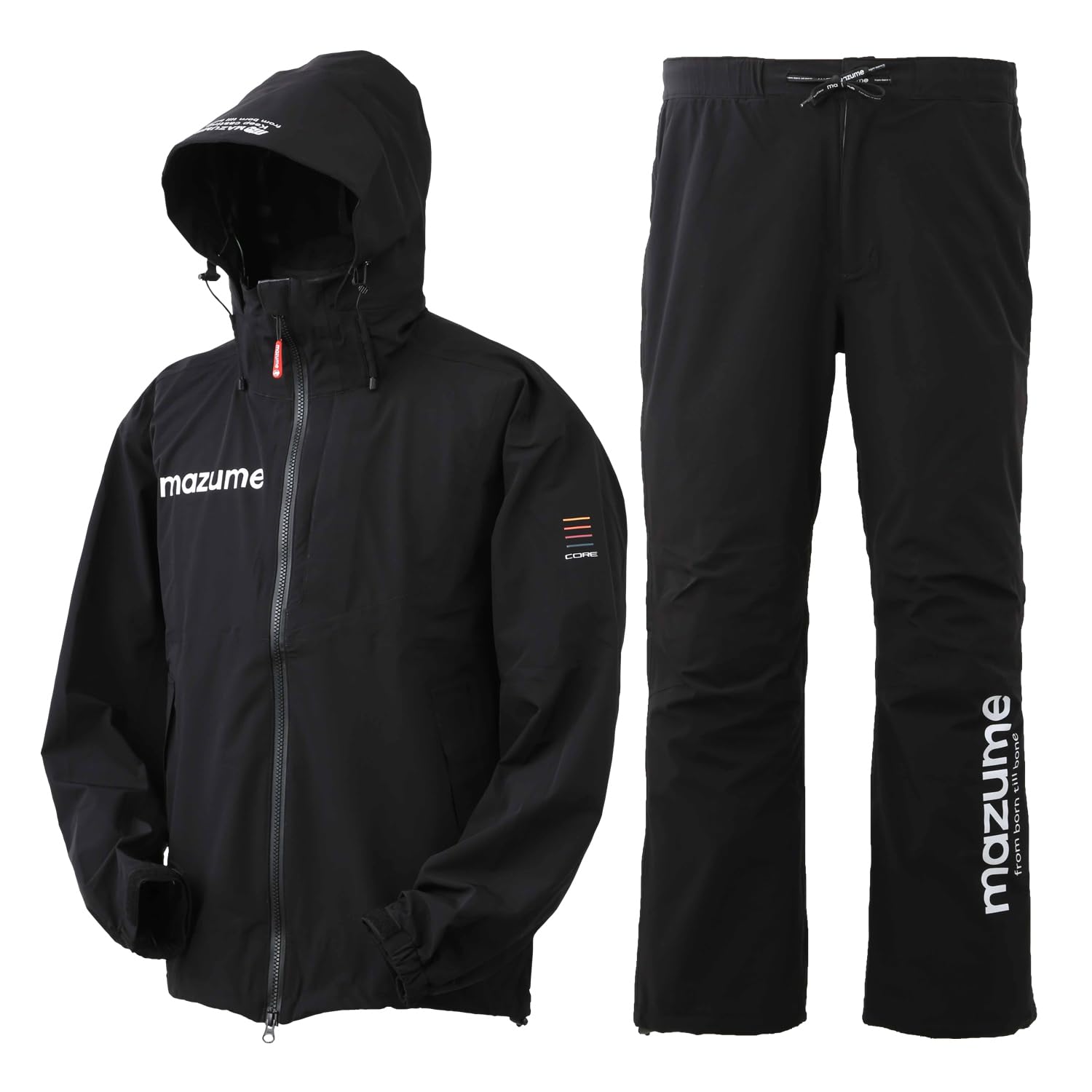 

Дождевик Core Rain Suit Black M [Mazume] MZRS-756-02 чёрный