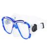 M3266 Silicone Diving Mask with Tempered Glass Lens Underwater AntiFog Swimming Glasses