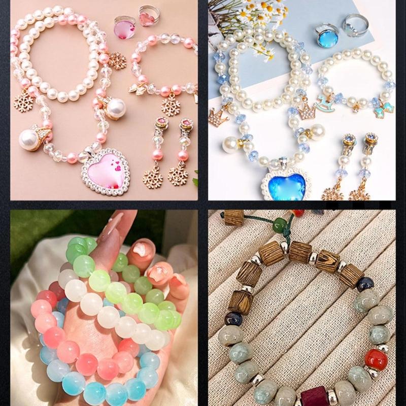 Handmade Small Jewelry Tool Set Nose Pliers Glue Storage Box Rings