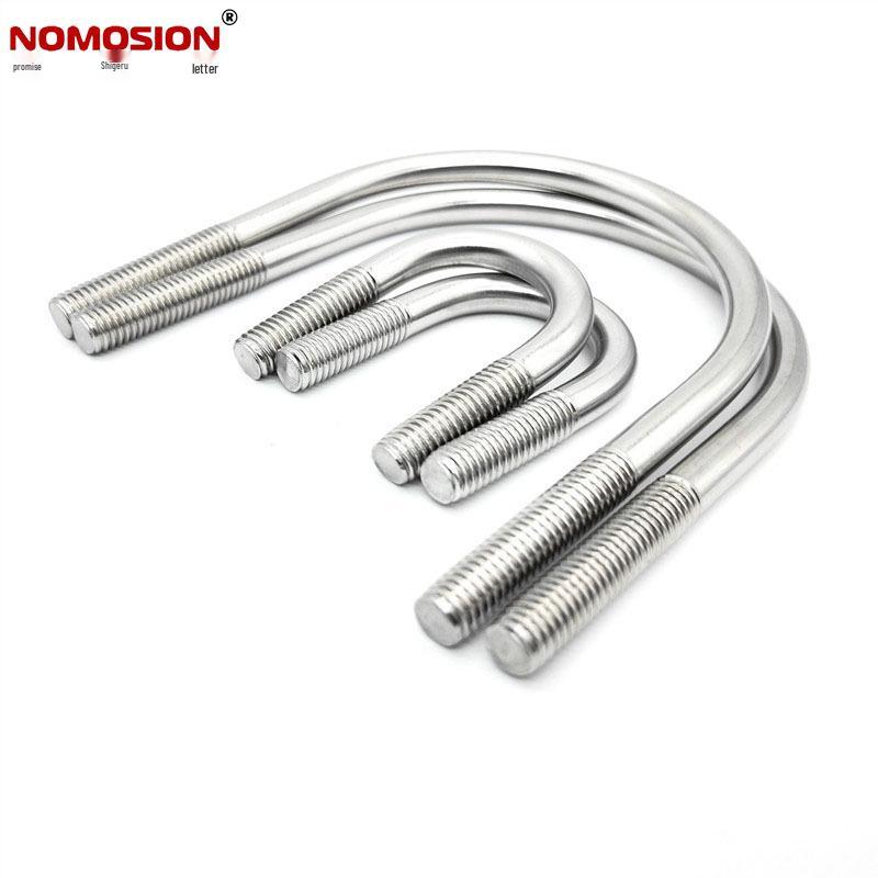 304 Stainless Steel U-Bolt Pipe Clamp Saddle (M6/M8/M10) M6*32 (900 pieces)