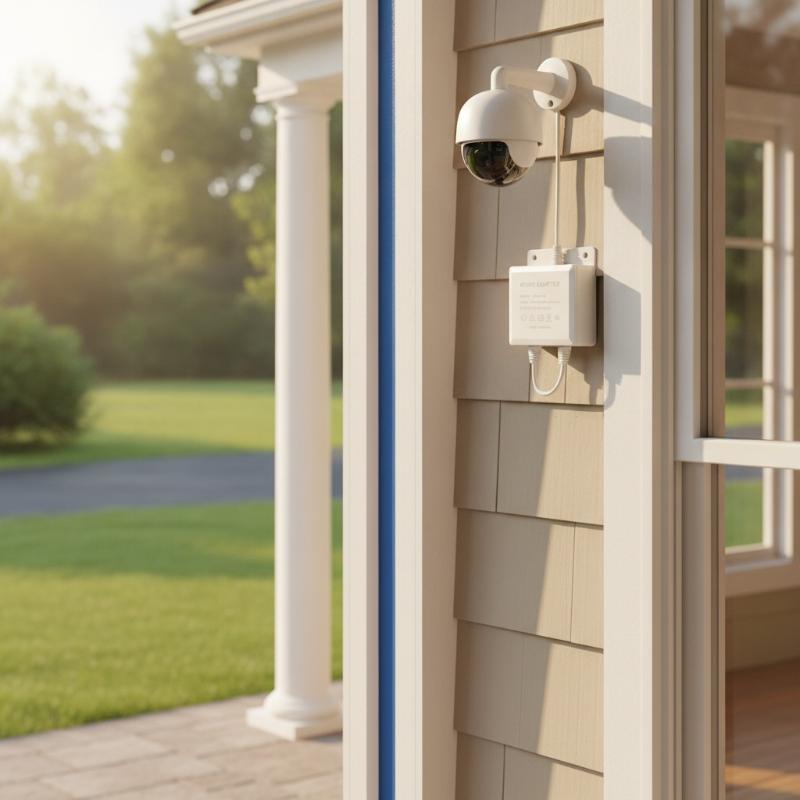 12V 2A AC/DC Netzteil Regensicheres Gehäuse Überspannungsschutz Für Outdoor-CCTV-Sicherheitskamerasysteme