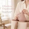 Portable Eyewear Storage Bag Soft Earphone Bag Automatic Closing Makeup Pouch  Reading Glasses