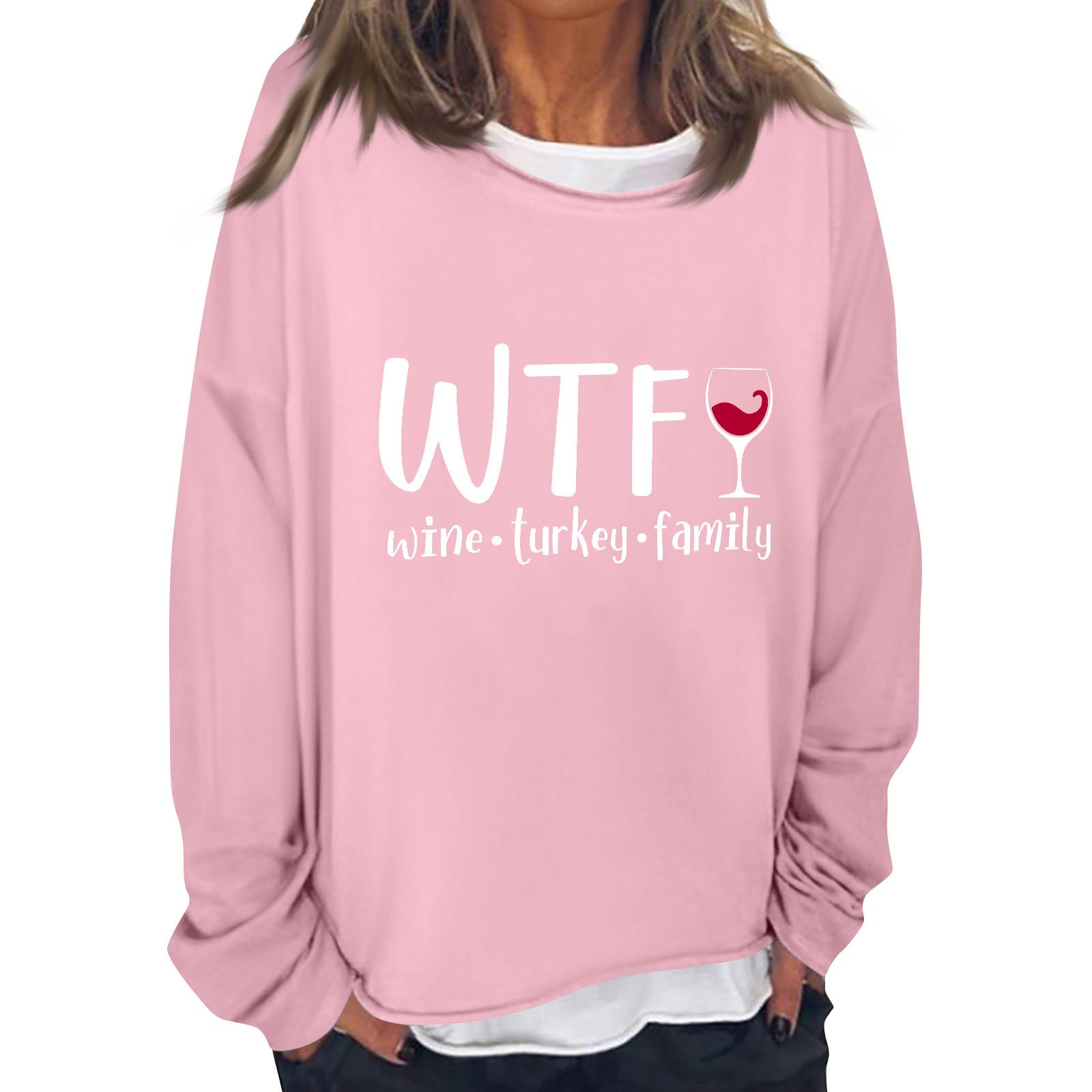 

Женская повседневная модная толстовка с длинным рукавом и круглым вырезом, многослойный пуловер M розовый