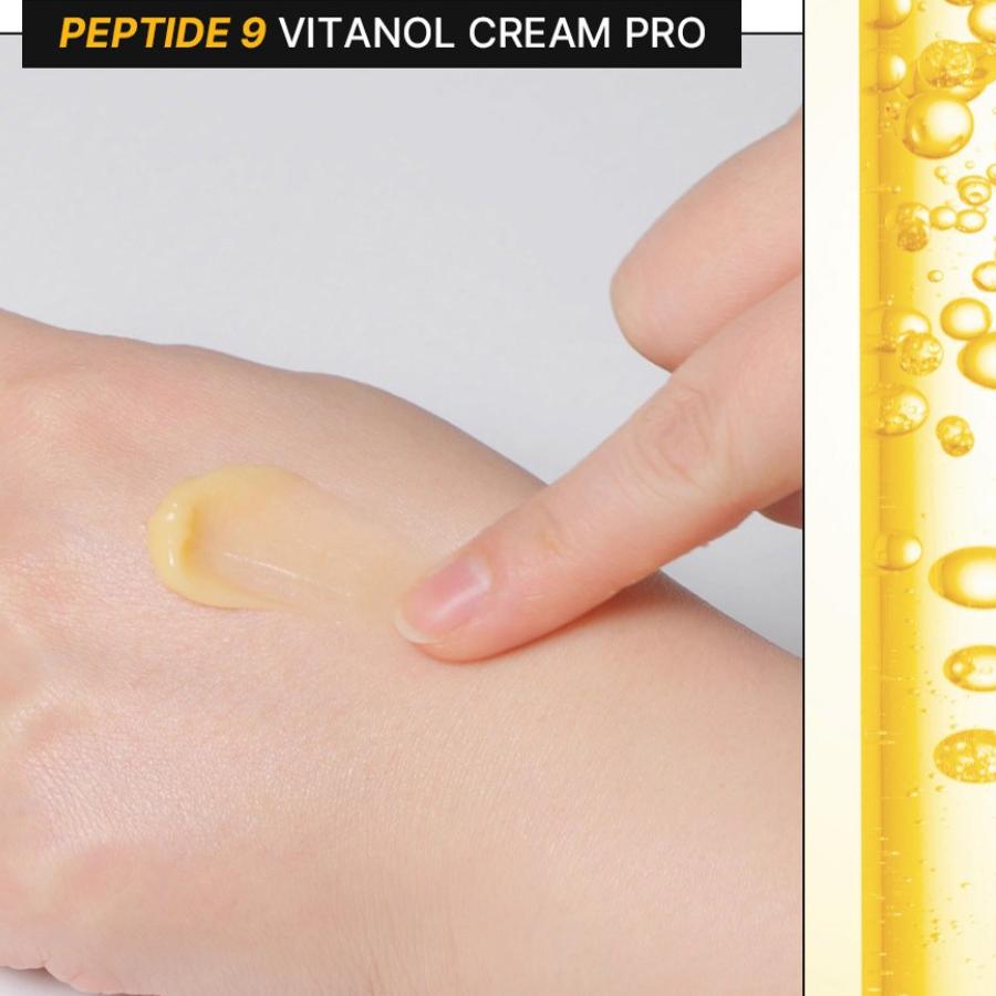 MEDI-PEEL Peptide 9 Vitanol Cream Pro 50g – Advanced Anti-Aging Cream with 9 Peptides & 12% Niacinamide