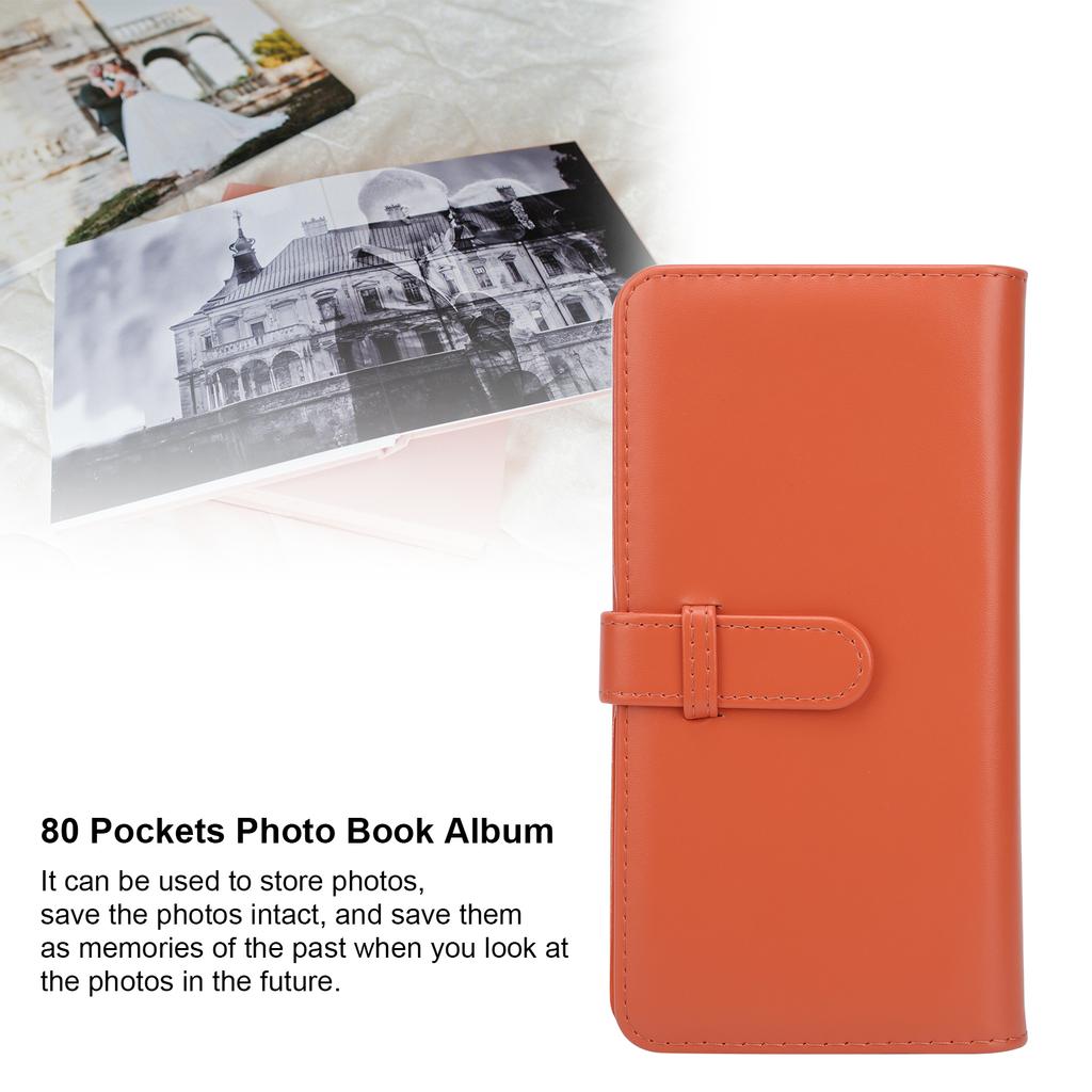 PU Cover Photo Album 80 S Collect Baby Growing Memories for 1Celsius 20Celsius 10Celsius 6CelsiusSP‑3