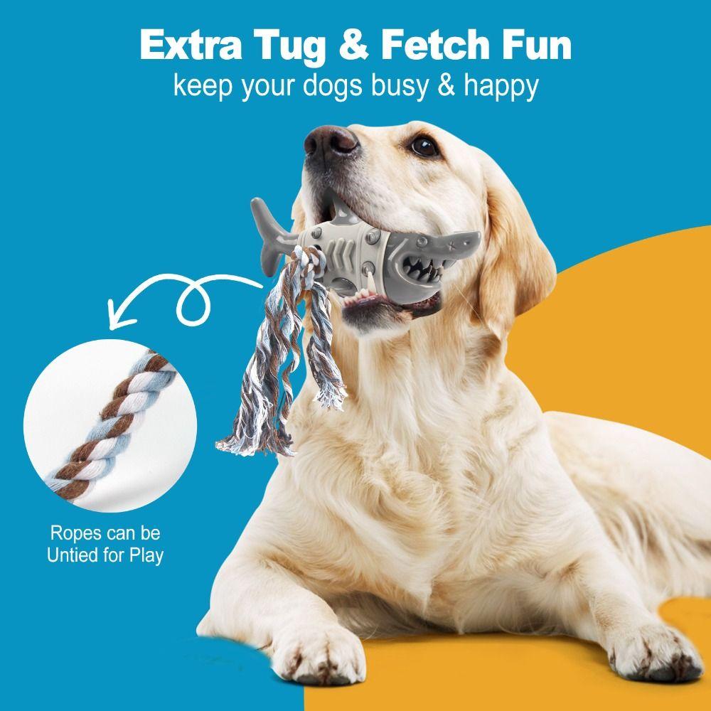 Odolná hračka pro mazlíčky s únikem jídla Simulovaný žralok Tréninková hračka pro mazlíčky Čichání Schovávání jídla