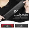 Universal Car Seat Belt Leather Shoulder Strap Protector Pad For BMW M F10 F20 F30 F40 F15 F25 F26 F31 F49 E62 E83 E84 O222