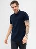 Jigga Wear Classic Men's Navy Blue Short Sleeve Polo Shirt L