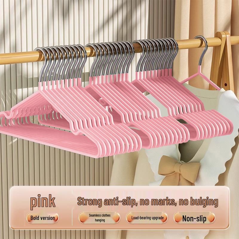 10-Pack Thickened Non-Slip Clothes Hangers for Home & Dorm Use