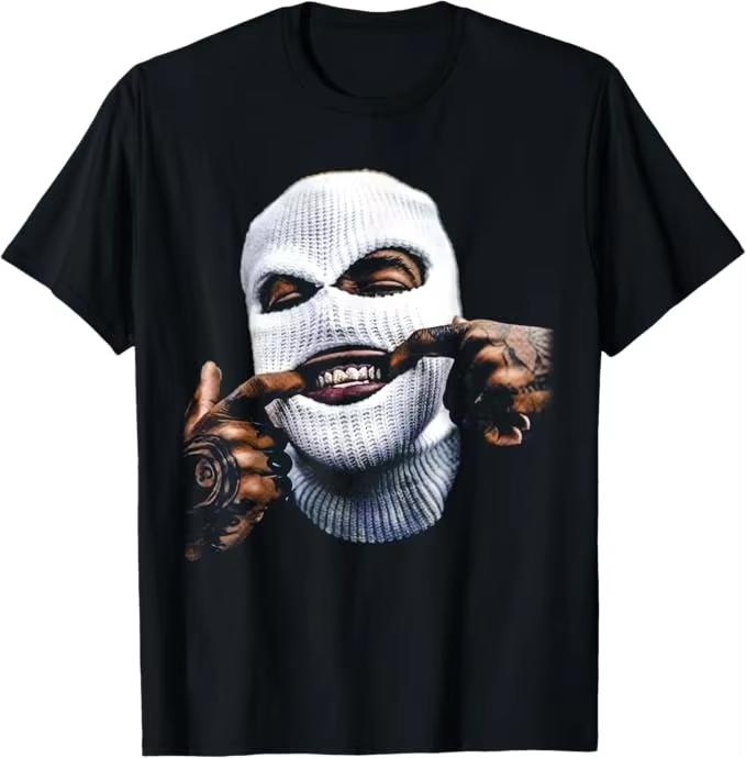 FUNNY GANGSTER GANGSTA HIP HOP HIPHOP GOLD TEETH HUSTLE T-Shirt Premium Quality Heavyweight Men's Streetwear Harajuku Y2K Tops